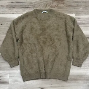 Chloé Tan Furry Pullover Sweater Women’s Medium thumbnail 1