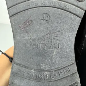 Dansko XP 2.0‎ Black Clogs Size 40 thumbnail 7