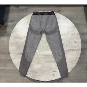 Gymshark Seamless Leggings Gray High Waisted Sculpting Workout Size L Activewear thumbnail 2