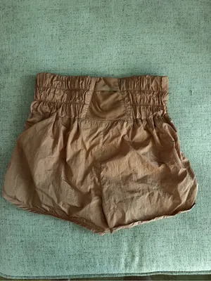Free People Movement Size M Burnt Orange The Way Home High Rise Athletic Shorts thumbnail 9