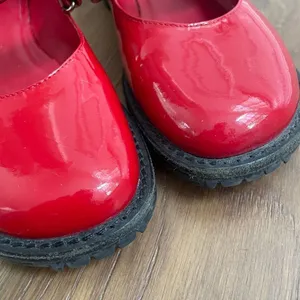 Ramon Tenza Red Patent Leather Mary Jane Lug Sole $250 7 thumbnail 4