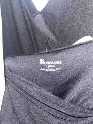 No Boundaries Black Halter Maxi Dress thumbnail 4