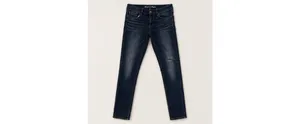 American Eagle Dark Wash Skinny Jeans Y2K 90s Indie Sleaze Size 8 thumbnail 3