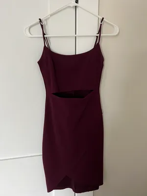 Lulus Purple Cutout Bodycon Dress thumbnail 3