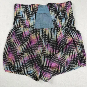 FP Movement The Way Home Printed Shorts Multicolor High Rise Size S thumbnail 3