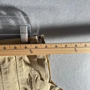 1022 | Brandy Melville Tan Pleated Cargo Utility Mini Skirt Khaki Women OS‎ thumbnail 6