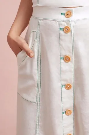 Akemi + Kin Riverine Midi Skirt thumbnail 6