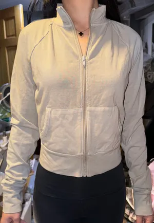 SKIMS LIMITED EDITION TRACK JACKET 'TAUPE' thumbnail 9