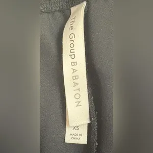 Babaton Aritzia Black Jogger Trousers Size XS EUC‎ Like New thumbnail 4