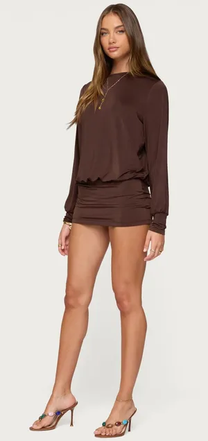 Edikted Romper Open Back thumbnail 1