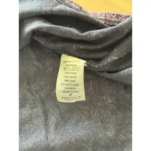 Peruvian Connection Dress Medium Brown Geometric Print Faux Wrap Pima‎ cotton thumbnail 5