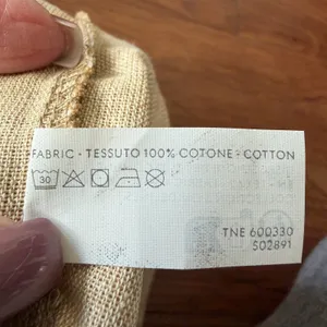 Gucci 2 Dust Bags Oatmeal Cotton Shoe Storage Travel Bags‎ 17x8.25 thumbnail 8