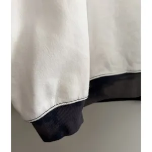 Free People FP Movement All Star Patch Pullover White Patch Combo Women's Large thumbnail 7