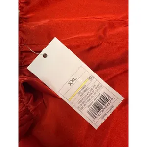 Wild Fable Red Satin Boxer Shorts Lace Trim Sleepwear XXL‎ NWT thumbnail 7