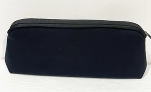 SKIMS Kim Kardashian Black Neoprene Soot Travel Pouch thumbnail 3