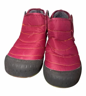 Source Unknown Raspberry Quilted Slip-On Winter Boots thumbnail 1