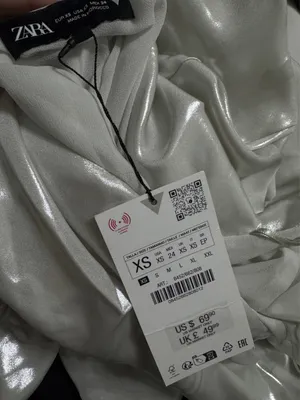 Zara Long Asymmetric Foil Dress thumbnail 4