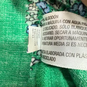 Knox Rose‎ S Green Paisley Peasant Top Boho Floral Puff Sleeve Cottagecore thumbnail 8