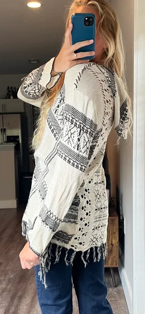 vintage savannah Boho Cover Up thumbnail 6