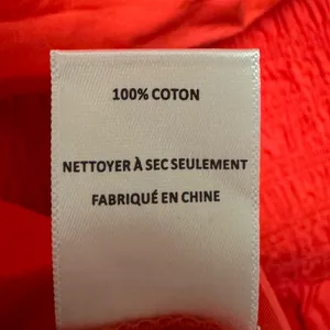 ASTR The Label Off the Shoulder Cotton Red Ruffle Midi Dress Size Small thumbnail 7