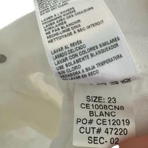 Current/Elliott Arroyo Jean Straight Leg White 23‎ thumbnail 10