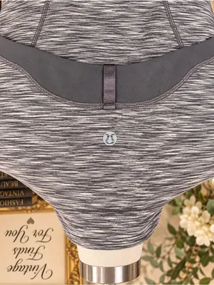 Lululemon Define Jacket Space Dye Gray White Full Zip Women’s Size 8 thumbnail 3