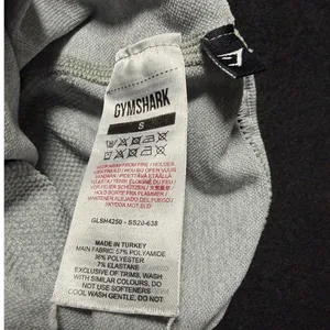Gymshark Light‎ Grey Seamless High Waisted Workout Shorts Women's Size S thumbnail 4