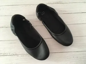 Black Ballet Flats, Size 7 thumbnail 3