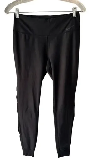 Nike Women's Dri-FIT Legend Black Jogger Style Leggings Size M‎ High-Waisted thumbnail 1