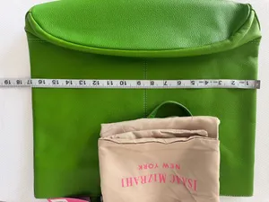 Isaac Mizrahi Lime Green Tote (Discontinued) thumbnail 11
