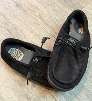 Hey Dude Wendy Funk Mono Women's 10 Black Casual Comfy Summer Slip On thumbnail 1