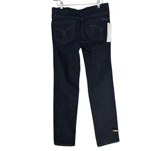Calvin Klein Jeans Skinny Dark Wash Denim‎ WB98A64 Blue Womens 28/6 NEW thumbnail 10