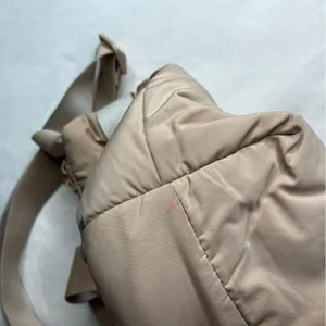 Adidas Puffer Shopper Tote in Beige and Tan thumbnail 7