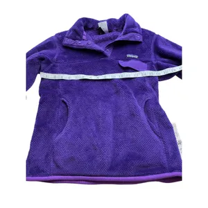 Patagonia Re-Tool Snap-T Fleece Pullover Purple Womens Small 25442 thumbnail 4
