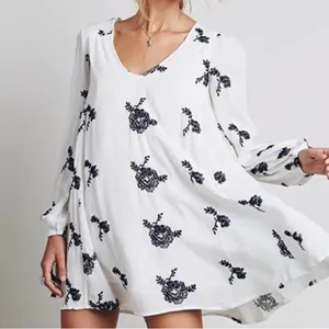 FREE PEOPLE‎ Embroidered Austin Mini Dress thumbnail 1