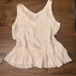 REBECCA TAYLOR Pleated‎ Silk Tank Top thumbnail 3