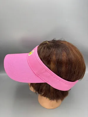 Masters American Needle Visor Hat Womens Pink Golf Tournament Hook & Loop thumbnail 5