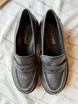 The Free People Decker Platform Penny Loafers 38.5 Grunge PreppyWhimsigoth thumbnail 15