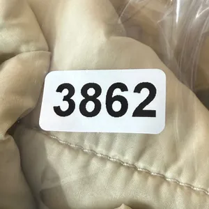 Patagonia Kai Lee Quilted Puffer Coat Lightweight Full Zip Jacket‎ Beige XS READ thumbnail 12