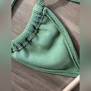 PrettyLittleThing Green Swimsuit Crin thumbnail 6