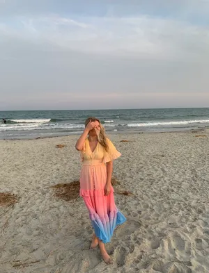 Ombre Sunset Dress thumbnail 3