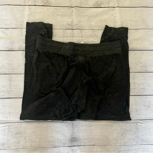 Nike Gray Cropped Sweatpants thumbnail 3