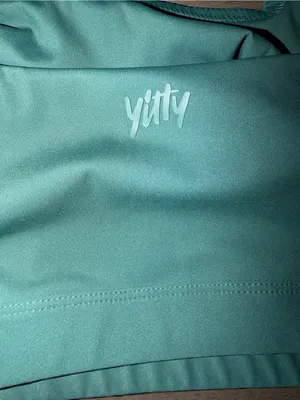 YITTY Dusty Sage Square-Neck Sports Bralette thumbnail 5