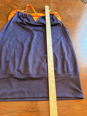 The North Face purple Tank with Bright Orange Straps thumbnail 9