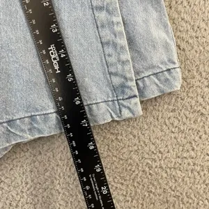 Vintage Russ State Of Blue Denim Skort Women 12 Petite 90s Light Wash thumbnail 7