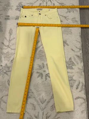 Maison Scotch La Parisienne Yellow Skinny Jeans Size 27/32 Stretch Denim thumbnail 9