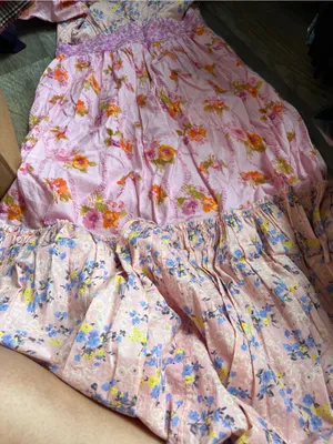 Love Shack Fancy Angie floral Midi Dress size 8 thumbnail 15