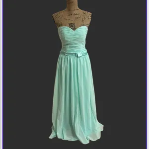 Strapless Sweetheart Neckline Mint Green Homecoming Prom Dress thumbnail 3