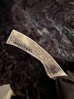 ZARA Crushed Velvet Mini Dress Medium thumbnail 7