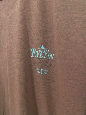 Five Fin Rust Crew Neck T thumbnail 3